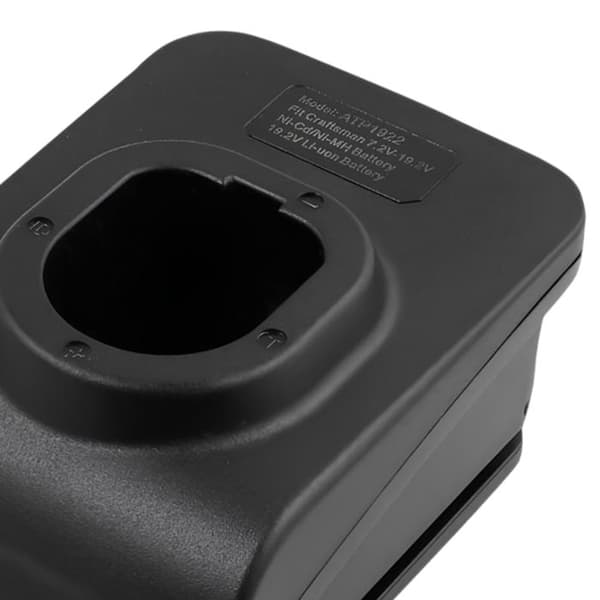 Ladebase - CRAFTSMAN - CRS1000 - 19,2V - Kompatibel med flere værktøjer - Sort