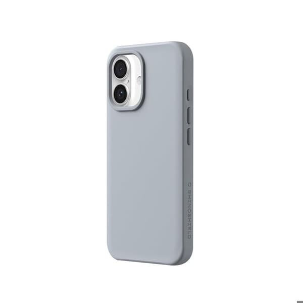 iPhone 16 Plus -kuori SolidX, langattomasti ladattava, Rhinoshield, harmaa Grå