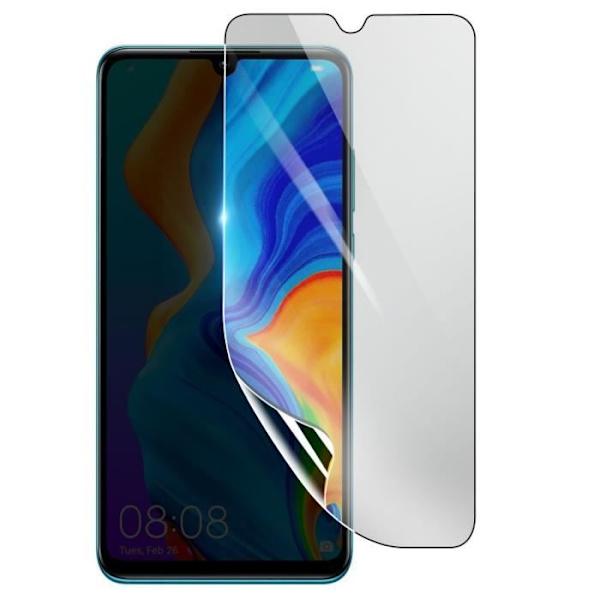 Näytönsuoja - 3MK - Huawei P30 Lite - Iskunkestävä Hydrogeeli - Läpinäkyvä - Naarmuuntumaton Transparent