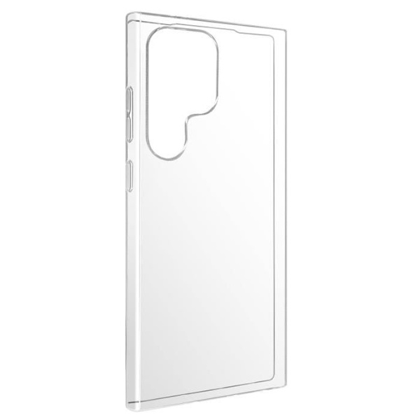 Suojakuori Samsung Galaxy S24 Ultralle - AVIZAR - Second Skin - Premium Pehmeä Silikoni - Läpinäkyvä Transparent