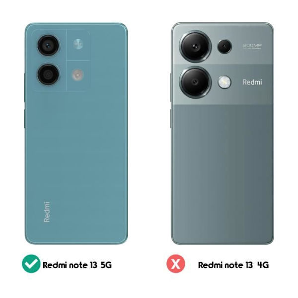 Kotelo Xiaomi Redmi Note 13 5G:lle - AVIZAR - Chesterfield - Lompakko ja videoteline - Tumman violetti Lila