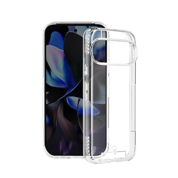 Coque - FORCE CASE - Google Pixel 10 / 10 Pro - Stötsäker 3m - Transparent - Förstärkt Vit