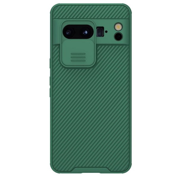 Coque CamShield Pro Coulissant til Google Pixel 8 Pro Ultra Hård Nillkin Mørkegrøn Grön