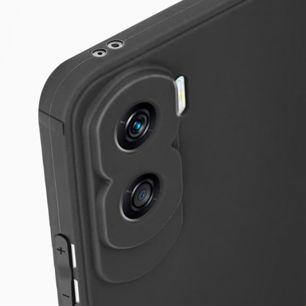 Coque - Honor - 90 Lite - Pehmeä - Silikoni geeli - Mattamusta Svart