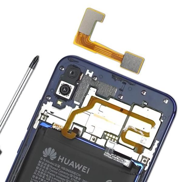 Nærhedssensor Dæk - AVIZAR - Honor 8X - Sort - Kvalitetsudskiftning Svart