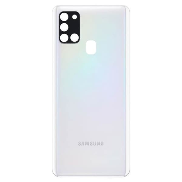 Batteri Cache - SAMSUNG - Galaxy A21s - Original - Hvid - Forenklet Installation Vit