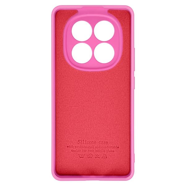 Cover - ADVARSEL - Redmi Note 14 Pro/Pro Plus - Semi-stiv - Fuchsia - Stødabsorberende beskyttelse Rosa