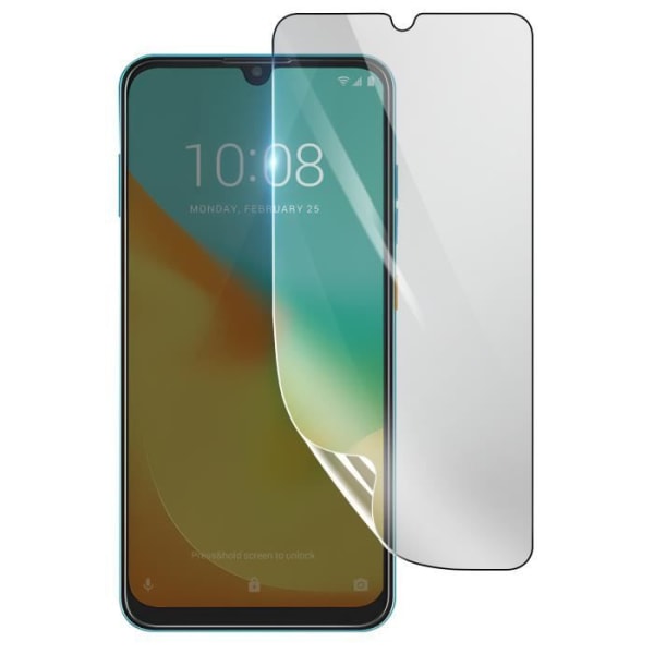 Näytönsuoja - 3MK - ZTE Blade V10 Vita - Iskunkestävä Hydrogeeli - Läpinäkyvä - Naarmuuntumaton Transparent