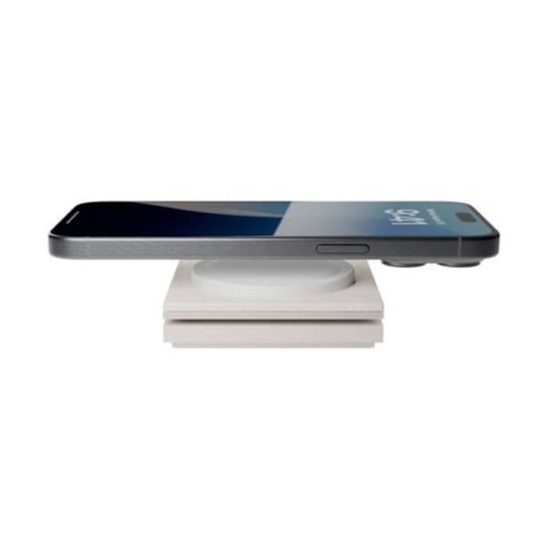 Langattomasti ladata iPhone Rise Solo Magneettinen Qi2 Native Union Harmaa Grå