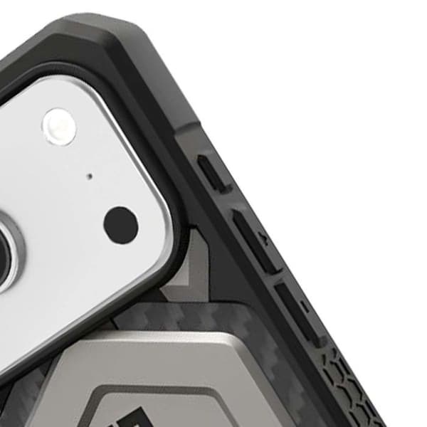 Coque til iPhone 17 Pro - UAG - Monarch Pro - Ekstrem beskyttelse - MagSafe kompatibel - Grå Grå