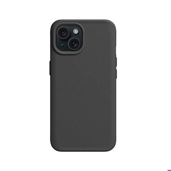 iPhone 15 Plus MagSafe Blød Stødabsorberende SolidX Serie Rhinoshield Sort Svart