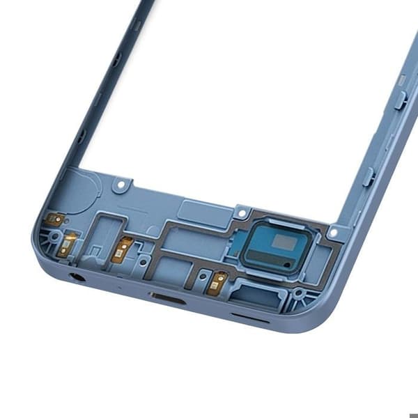 Erstatningscentralchassis til Samsung Galaxy A15 4G Blå Blå