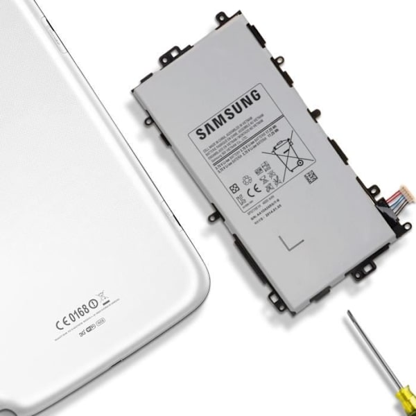 Sisäinen akku - AVIZAR - Galaxy Note 8.0 - 4600 mAh - Lithium Ion - Valkoinen