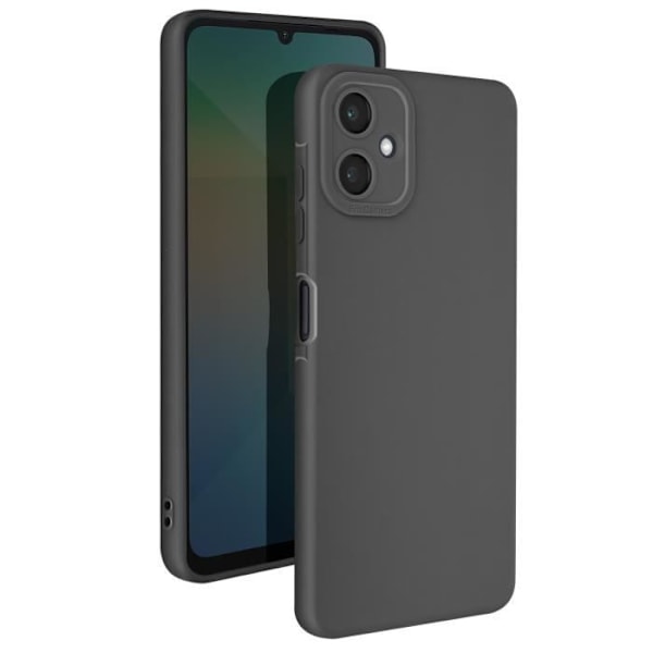 Skyddsfodral för Samsung Galaxy A06 Silikon Matt, Kamera Blockerad, Svart Svart