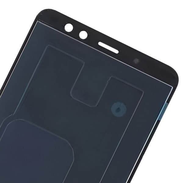 LCD-skærm - Samsung - Galaxy A8 2018 - Sort - 5,5 tommer - Erstatning smartphone Svart