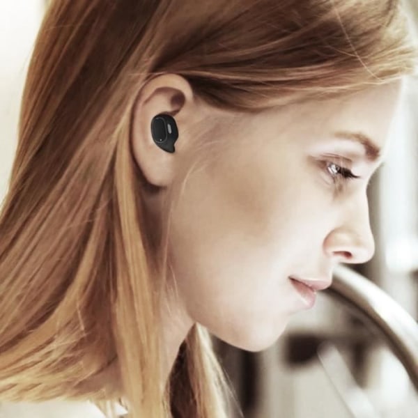 Trådløse Bluetooth In-Ear Noise Cancelling hovedtelefoner WM01 Sort