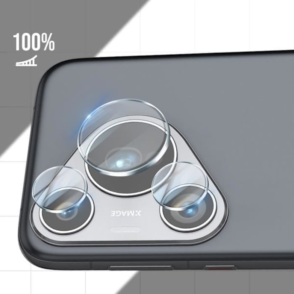 Kameran suoja - IMAK - Huawei Pura 70 - Karkaistu lasi - Naarmuuntumaton - Erittäin läpinäkyvä Transparent