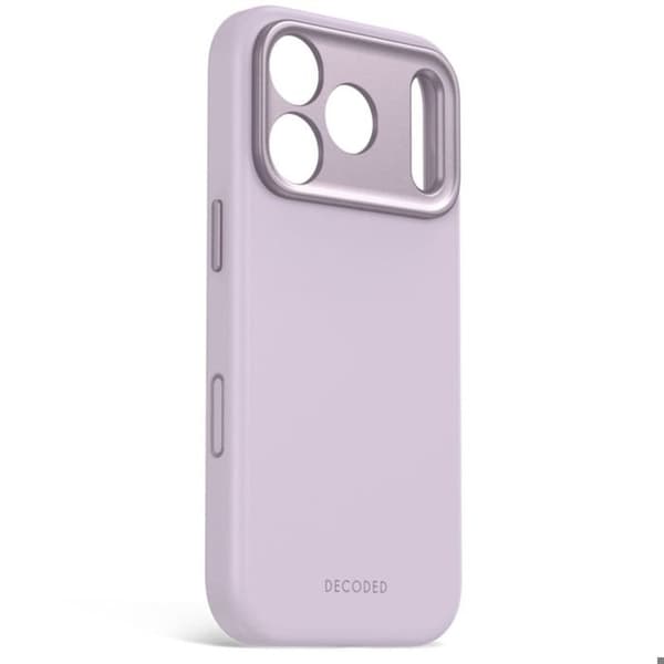 MagSafe-skal för iPhone 18 Pro Max / 17 Pro Max i antibakteriellt silikon Decoded Ljuslila Violett