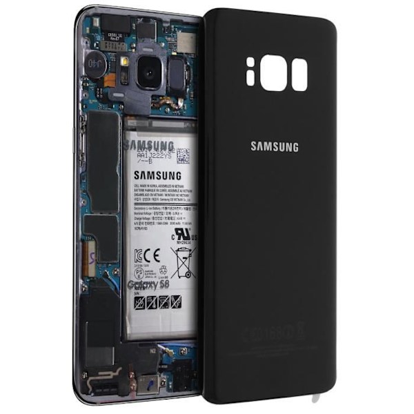 Akkukotelo - Samsung - Galaxy S8 Plus - Originaali - Musta - 20 g svart