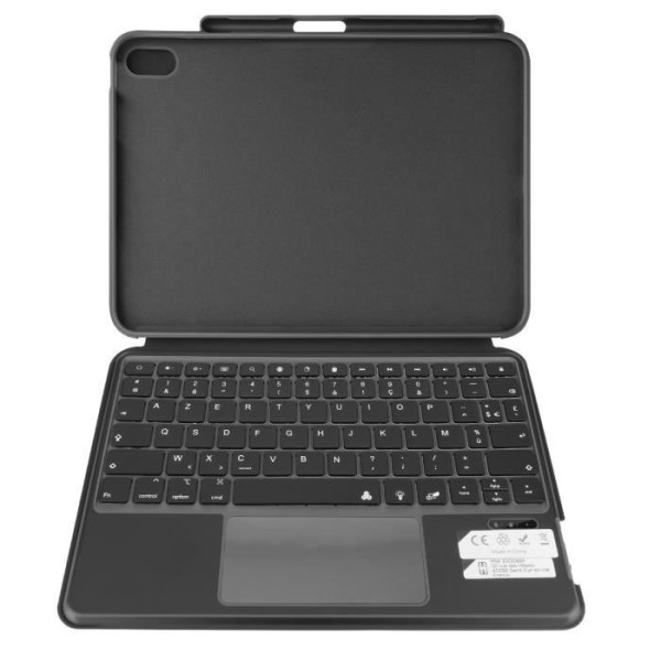 Tangentbordsfodral för iPad 10 2022 Bluetooth Integrated Support Funktion MW Black
