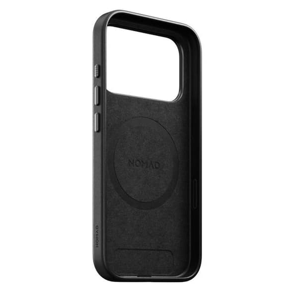Nomad Traditionel Camino Læder Etui til iPhone 18 Pro Sort - NM017910858 Svart