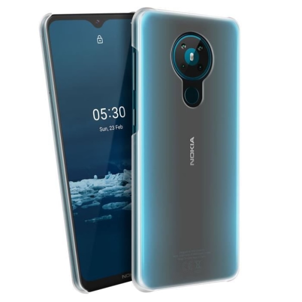 Nokia 5.3 Hard Protection Stødsikker og anti-fingeraftryk etui - frostet hvid