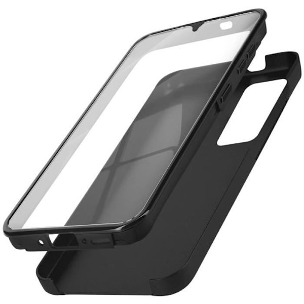 Samsung A35 Helfodral - AVIZAR - Svart - Stel - Mjuk - Touch Svart