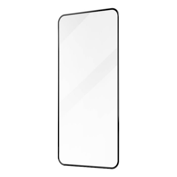 Härdat glas för Samsung S23 Contour Black Adhesive Fasad Anti-explosion Svart