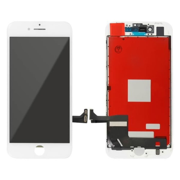 Apple iPhone 8 LCD-skærm Komplet Touch Block kompatibel - Hvid Hvid