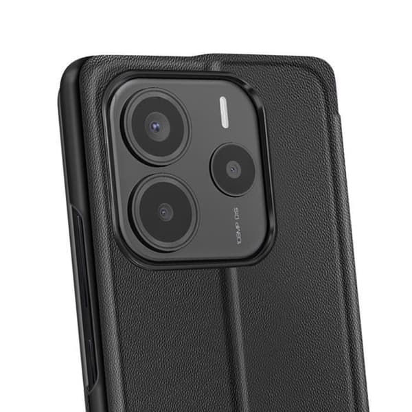 Smartphoneetui - Xiaomi - Redmi Note 14 5G - Sort - Videostøtte - Stødabsorberende Svart