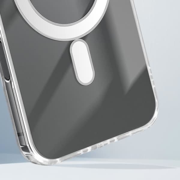 MagSafe Cover til iPhone 16 Plus Polycarbonate Contour Silikone Transparent Transparent