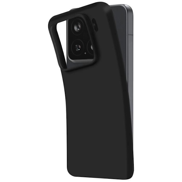 Coque til Xiaomi 15 Silikone Blød Tynne Belægning Mayaxess Sort Svart