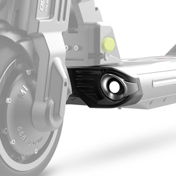 Cache Deck Fram för Dualtron Pop med Minimotors Blinkers Svart Svart