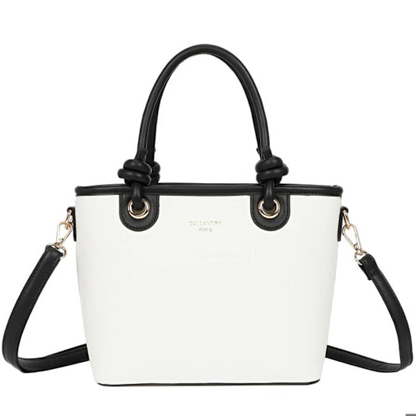 Elegant Tote Bag for Women with Shoulder Strap Gallantry White Vit