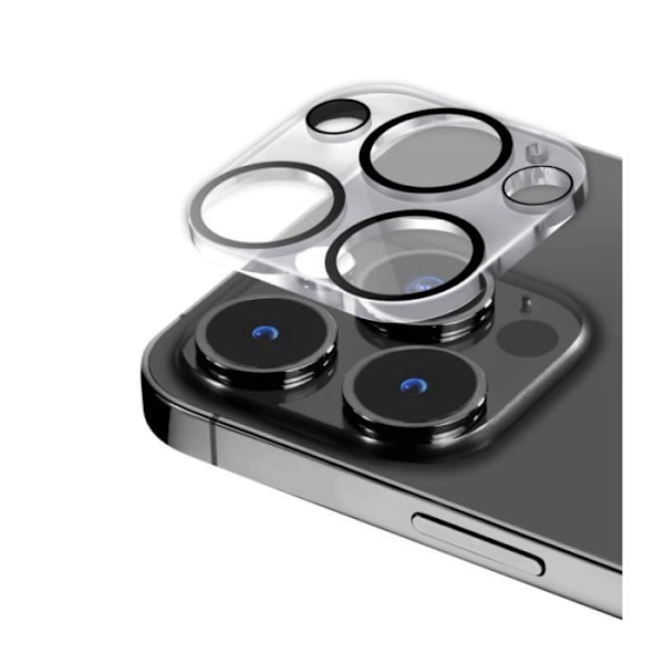 Kameraskydd - Jaym - iPhone 14 - 14 Plus - Härdat Glas 9H - Transparent - Repåskyddande Transparent