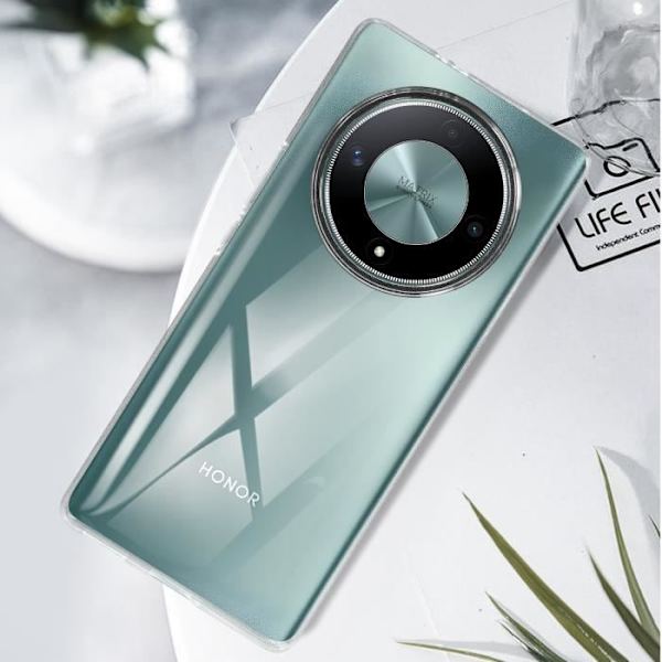 Etui til Honor Magic 6 Lite 5G - BIGBEN - Tyndt lys - Anti-gulning behandling Transparent