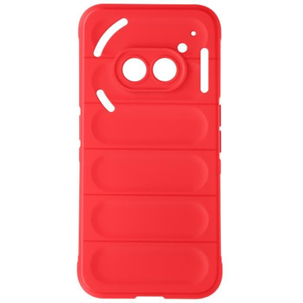 Fodral för Nothing Phone 2a Mjuk Silikon Anti-Slip Design Röd Röd