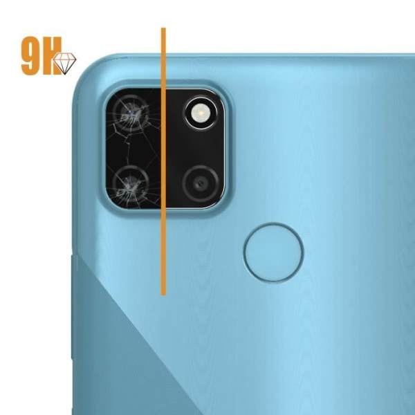 Realme C21Y og C25Y kamerafilm 9H hærdet glas anti-fingeraftryk gennemsigtig