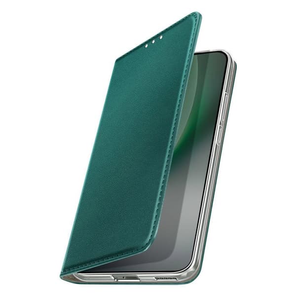 Folio-etui til Honor Magic 8 Lite med kortlomme og videostøtte i grøn Grön