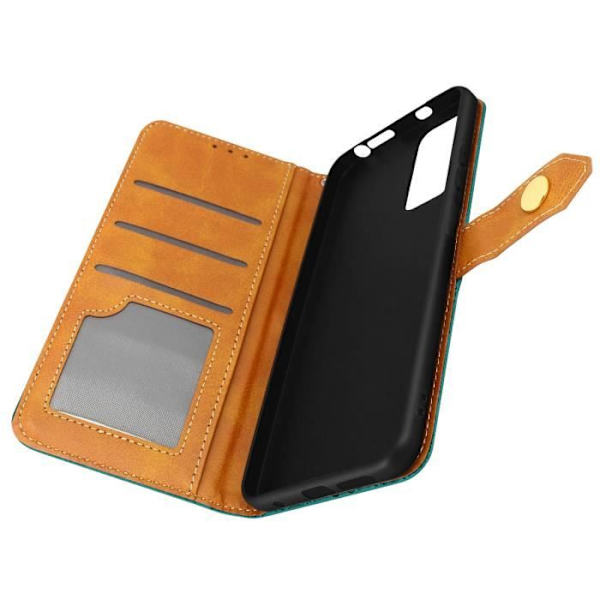 Xiaomi Redmi Note 11 og 11s etui - AVIZAR - Mandala Turkis Video Support Wallet Turkos