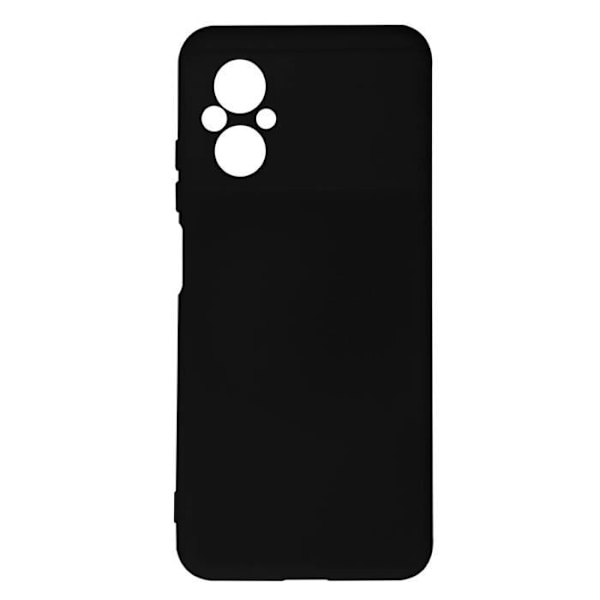 AVIZAR suojakotelo Xiaomi Poco M5:lle - Puolijäykkä - Ohut - Musta Svart