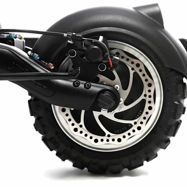 Jarrulevy 160mm Dualtron Achilleus, Thunder, Ultra Musta varten Svart