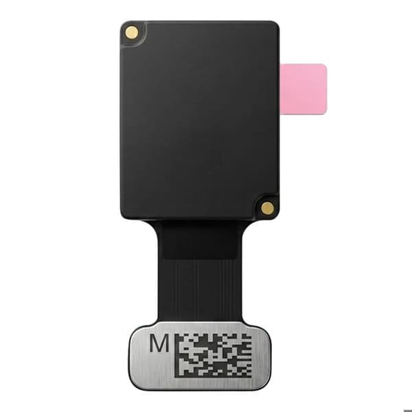 Erstatnings Frontkamera 12MP til Galaxy S25 Edge Service Pack Samsung Sort Svart