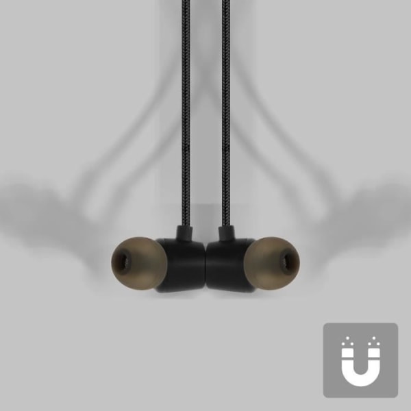 Korvakuulokkeet - Akashi - USB-C - Magneettiset - Langalliset - Musta Svart