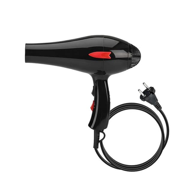 Hårtørrer - AVIZAR - 950W - 3 temperaturer - Sort - Professionel Svart