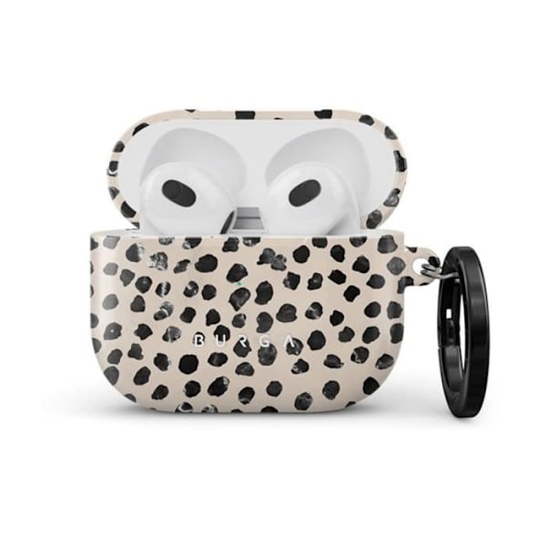 Coque för AirPods Pro 3 Anti-repor Modell Almond Latte Burga Beige Beige