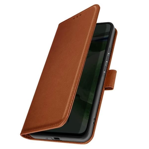 Fodral för iPhone 6 Plus och 6S Plus - AVIZAR - Plånbok och videostöd - Brun brun