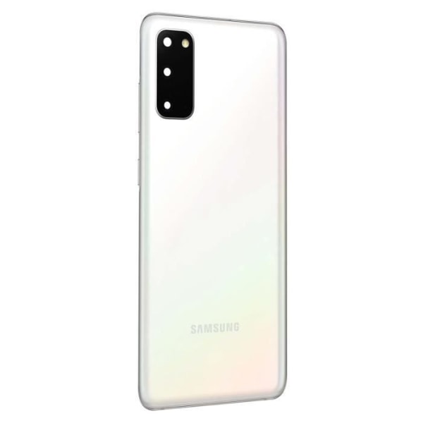 Cache Batteri Samsung Galaxy S20 - Vit - Bakre Ersättningspanel Vit