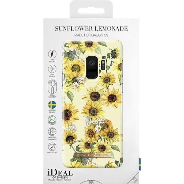 Ideal Of Sweden Fashion Sunflower Lemonade Fodral till Samsung Galaxy S9
