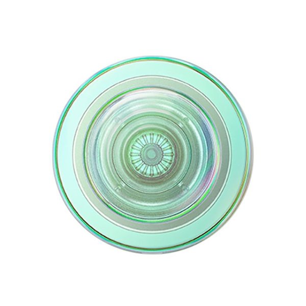 Support Smartphone PopGrip MagSafe Funktion Stativ og Selfie Fastgørelse Solid PopSockets Turkis Blå